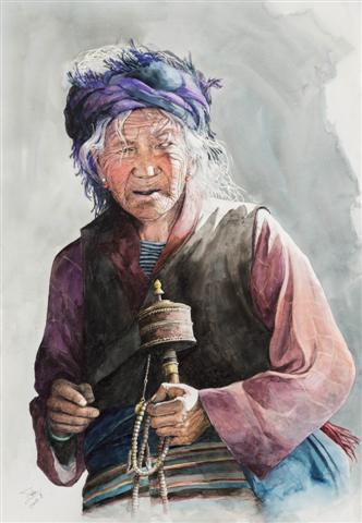 Mulher Tibetana