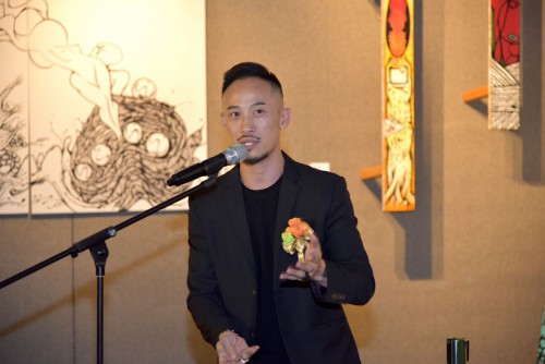 Inaugurada a ‘‘Exposição de Obras de Arte de Fortes Pakeong Sequeira – Fenda’’, integrada no Projecto de Promoção de Artistas de Macau