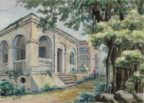  Um convento na Ilha Verde