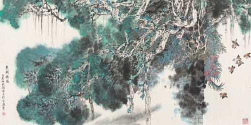 Inauguração da exposição de pintura de Kuan Wai San Pegue – Yashan, integrada no Projecto de Promoção dos Artistas de Macau