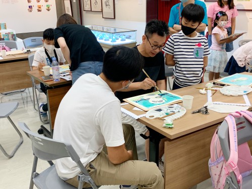 林子恩指導參加者