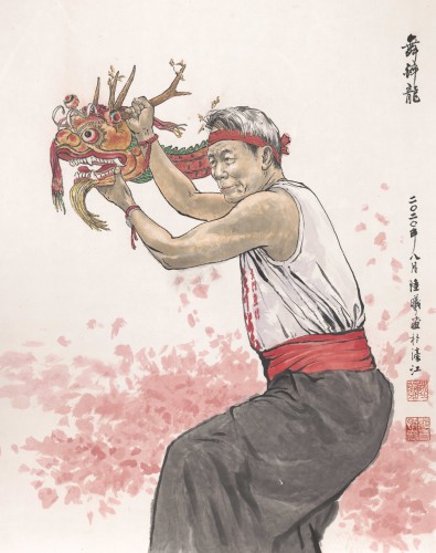 舞醉龍