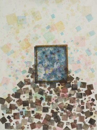 聚 75.5X56cm 絲網版畫 2023