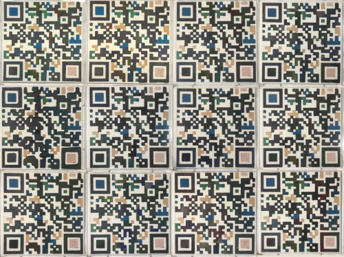 區域信息 120 X 90 cm 絲網版畫 2021