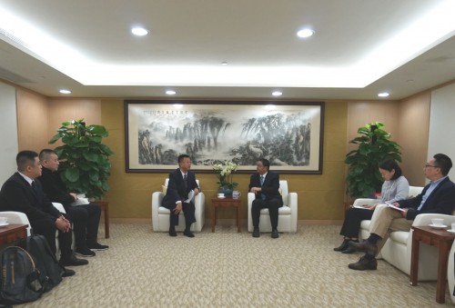 吳志良主席及鍾怡副主席與中國殘疾人福利基金會總結項目成效