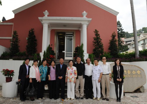 中國京劇藝術基金會一行來訪本會