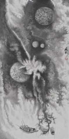 天際漁舟