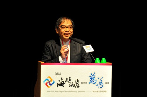 Docente do Curso de Serviço Social do Instituto Politécnico de Macau, Dr. Leung Kai Yin