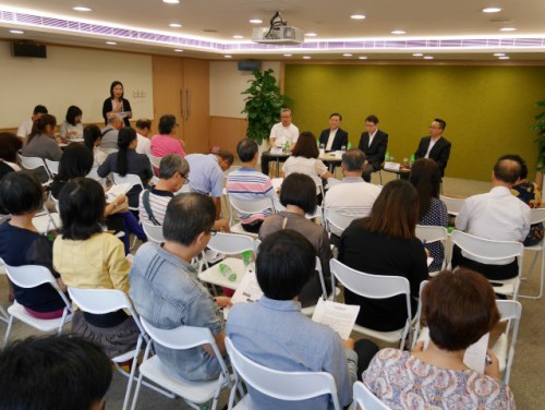 澳基會日前與社團進行工作交流會