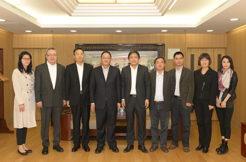 澳門基金會一行訪問北京外國語大學