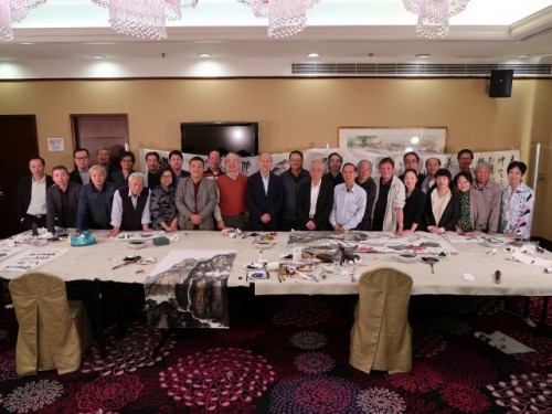 港澳雅集交流藝術家合照