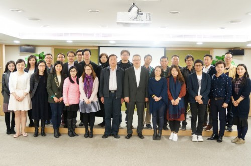 “傳承與創新：澳門一期學員座談回訪會”與會者合照