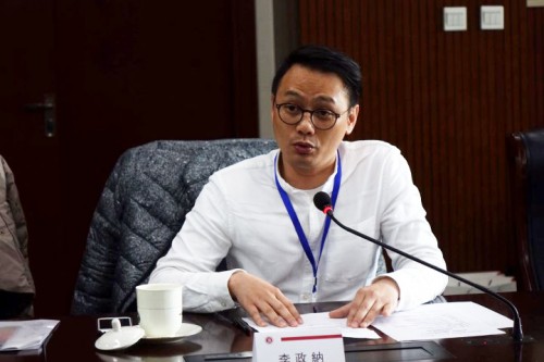 訪學團代表澳門中國漢唐古典舞蹈學會行政總監李政納發言