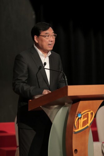 臧獻甫主席致辭