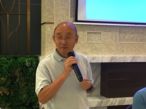 陸波於聯歡晚宴上致辭   