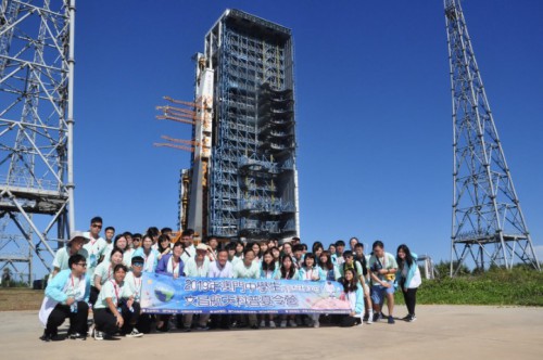 參觀文昌航天基地