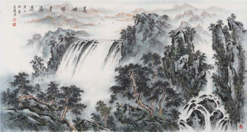 Inauguração da Exposição de Pintura de Kuan Kun Cheong – Caminhar para frente, integrada no“Projecto de Promoção de Jovens Artistas de Macau”