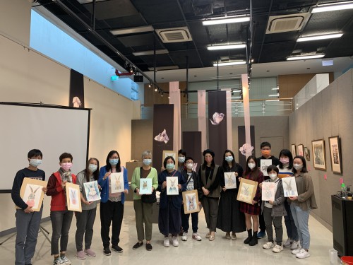 “鋼筆淡彩畫創作體驗”工作坊順利舉行