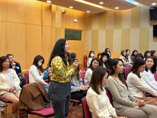 聽眾積極提問，現場討論氣氛熱烈