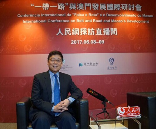 郝雨凡：澳門可發揮“一帶一路”傳播優勢 講好“中國故事”